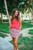 Bright Blooms Floral Skort - Jess Lea - Final Sale