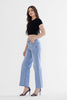 MICA | Super Soft Super High Wide Leg Denim Jean *