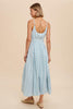 Walk With Me Cornflower Blue Maxi Dress