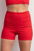 Nylon Rib Biker Short w/ Side Pocket - Final Sale