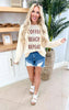 Coffee, Beach Repeat Lightweight Knit Sweater