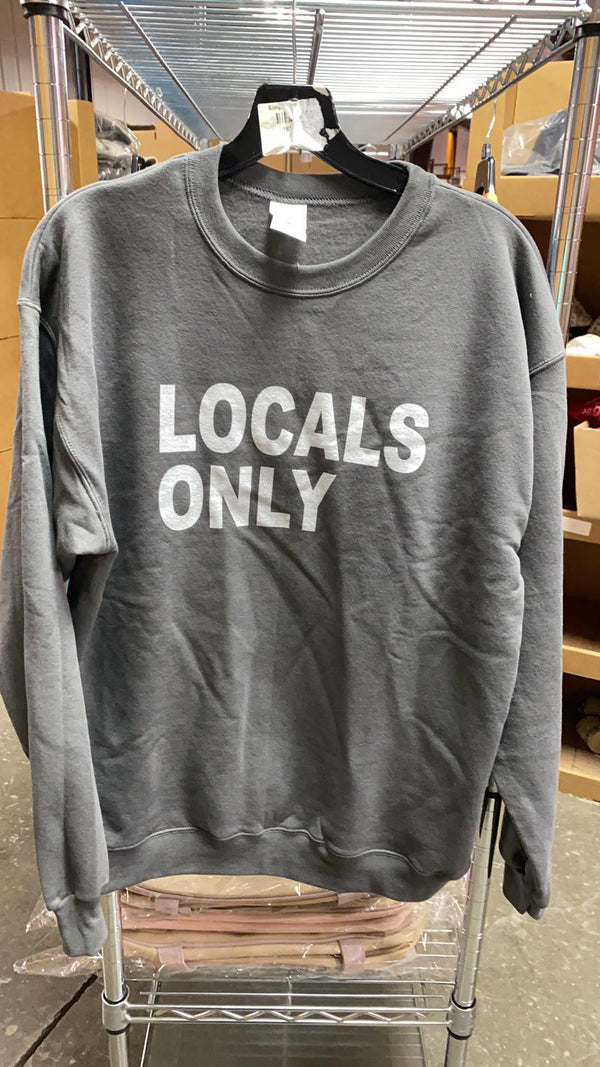 Locals Only Crewneck Sweatshirt