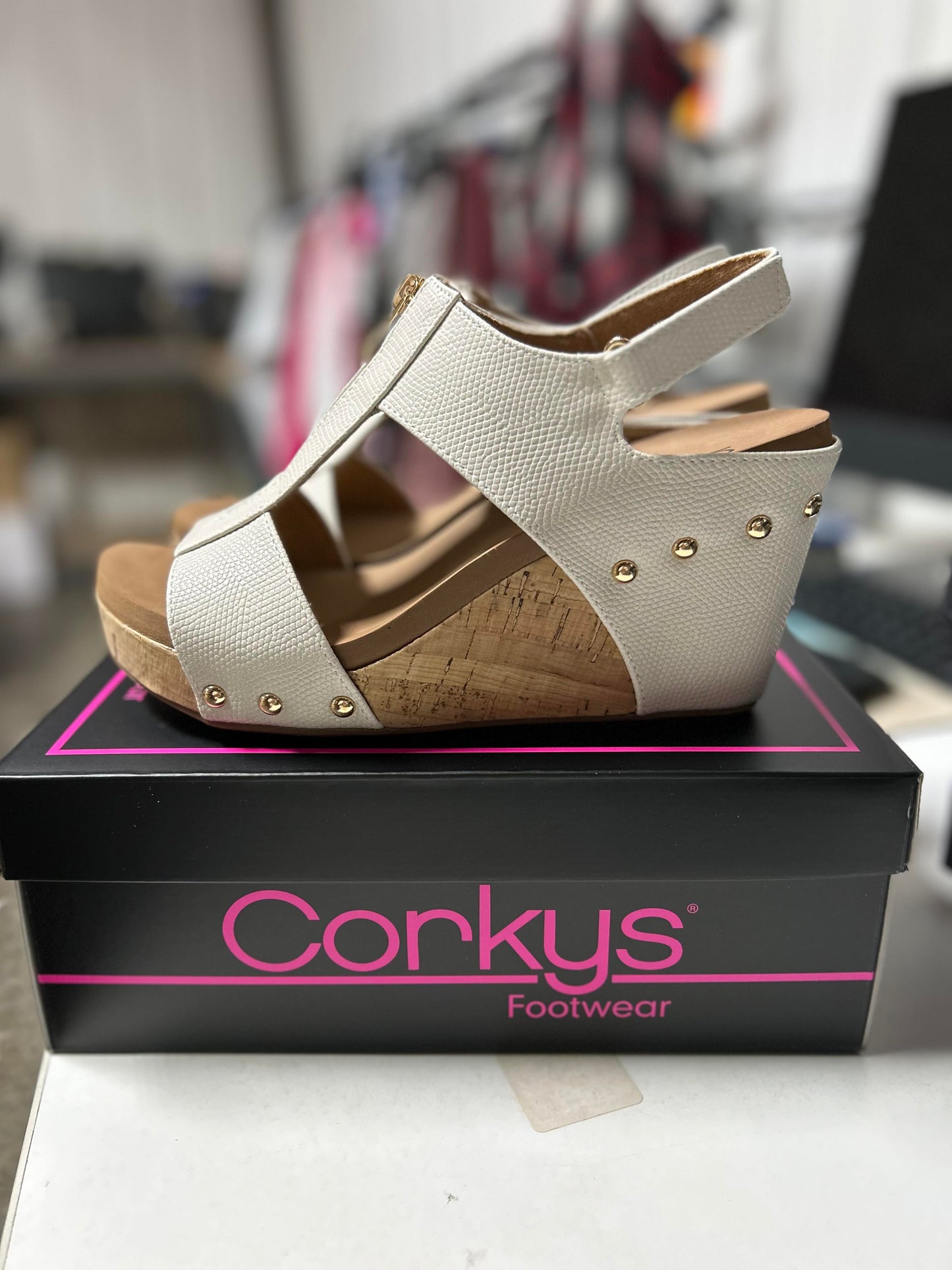 CORKYS Zip It Good Sandals - Ivory*