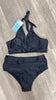 SALTY WAVE Black Classic Bikini Swimsuit*