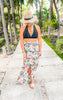 Black Floral Maxi Skirt