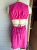 Bringing the Heat Fuchsia Cut Out Dress