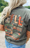 Fall Lightning Tour Garment Dyed Graphic T-shirt