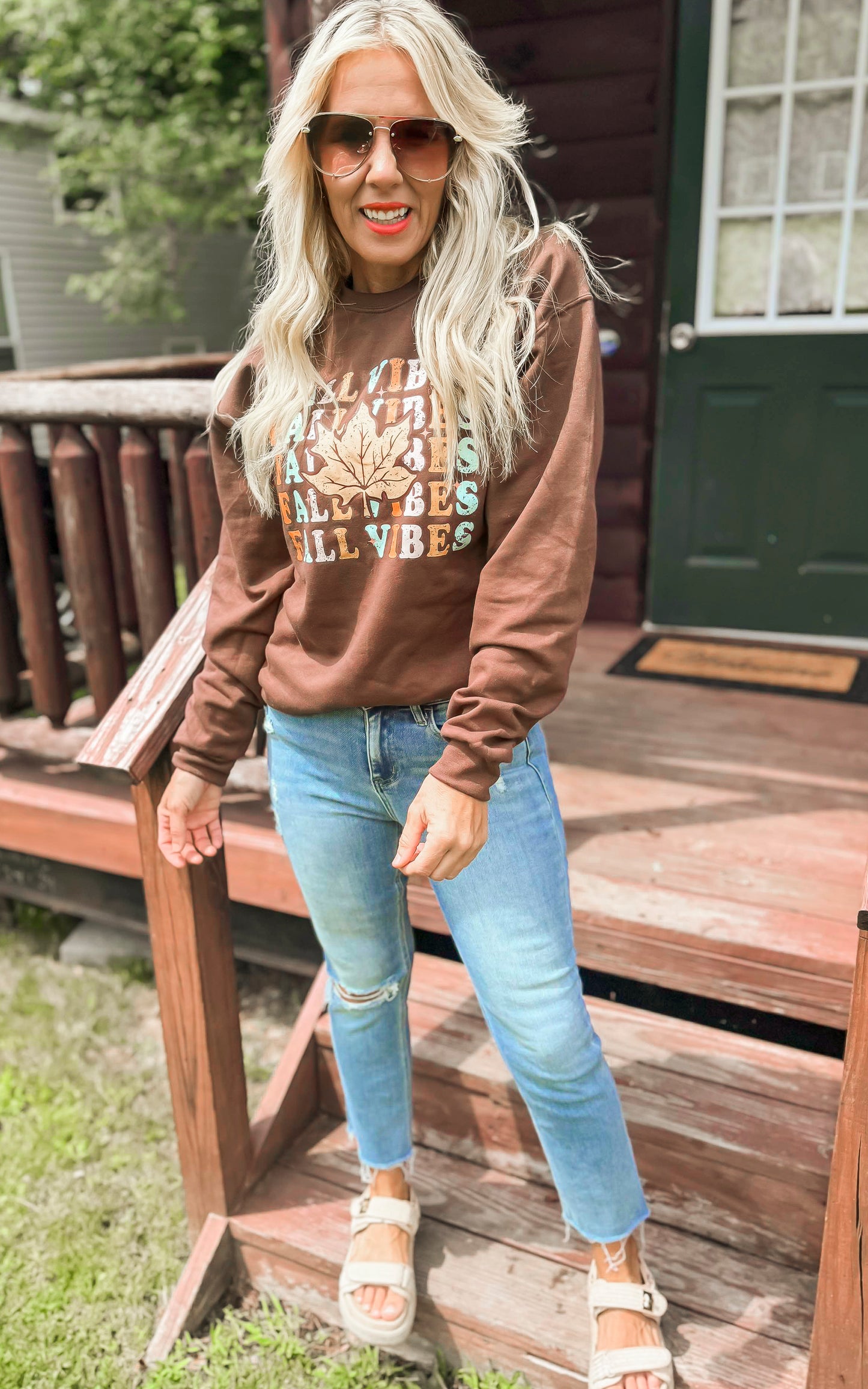 Fall Vibes Crewneck Sweatshirt