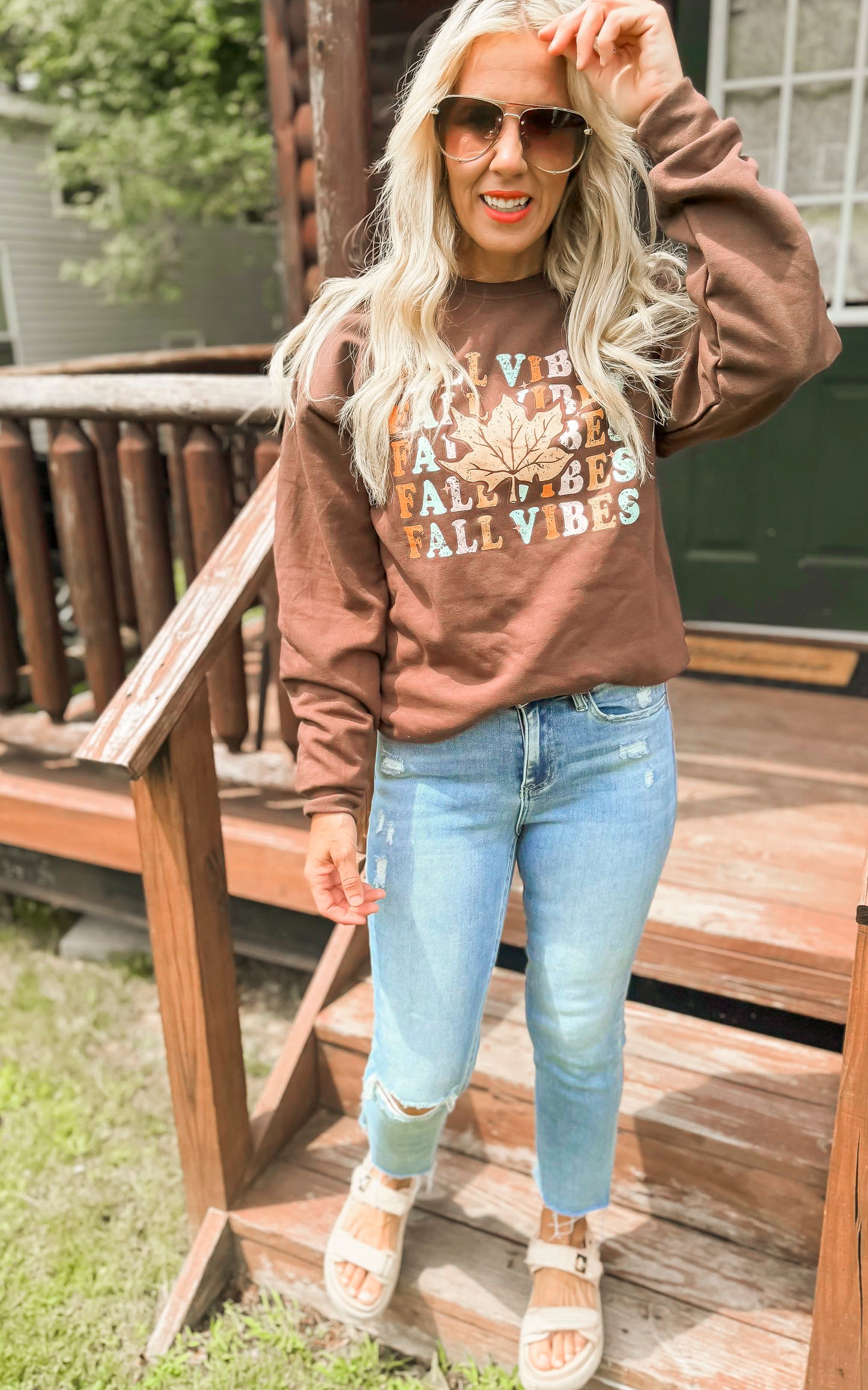 Fall Vibes Crewneck Sweatshirt