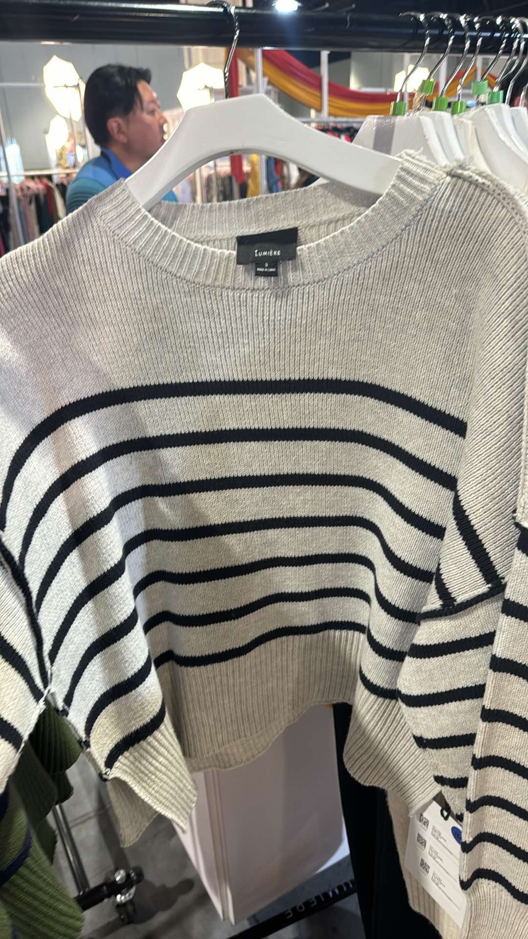 STRIPED SWEATER * LAS VEGAS LIVE PREORDER