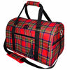 Red Tartan Duffel - Makeup Junkie Holiday Collab w/ Bad Habit*