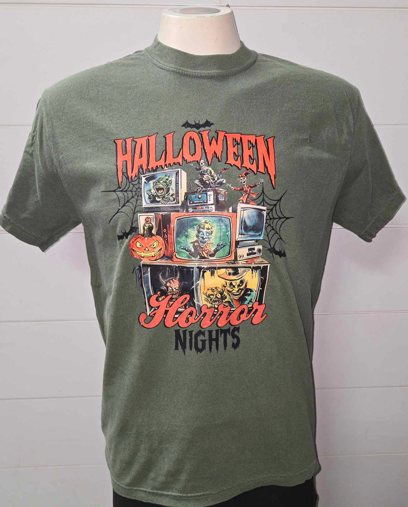 Halloween Horror Nights Garment Dyed Graphic T-shirt