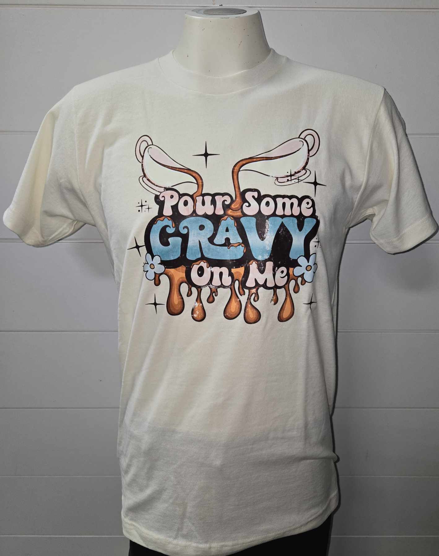 Pour Some Gravy Thanksgiving Graphic T-shirt