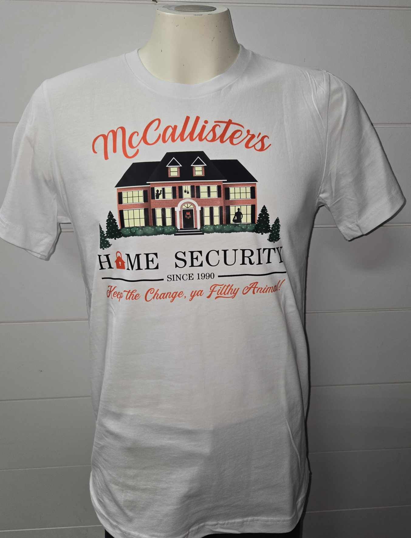 McCallisters Home Security Graphic T-shirt