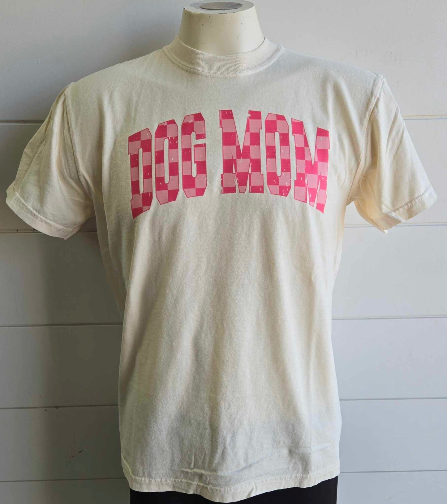 Dog Mom Garment Dyed Graphic T-shirt