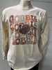 Gobble Gobble Garment Dyed Long Sleeve Graphic Top