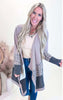 Urban Ribbed Animal Colorblock Cardigan