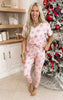 Pink Snowflake Jogger Pajama Set by Salty Wave (TOP & BOTTOM) **Start Ship Date: Nov 29th**DEAL-COUPON EXCLUDED