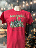 The Mean Green Town Holiday Garment Dyed Graphic T-shirt