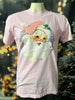 Leopard Santa Holiday Garment Dyed Graphic T-shirt