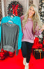 Fleece Pigment Dyed Pullover Top**DEAL - COUPON EXCLUDED