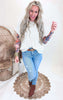 Cream Boxy Sweater Top