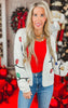 Christmas Sequin Light Cardigan