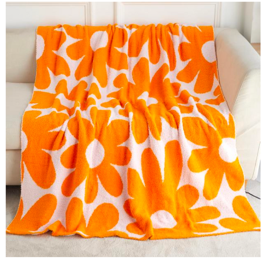 Orange Daisy Dreamer Blanket by Salty Wave **Start Ship Date: Nov 29th**DEAL*