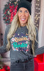 Be the Reason Someone Smiles Today Garment Dyed Long Sleeve Graphic Top