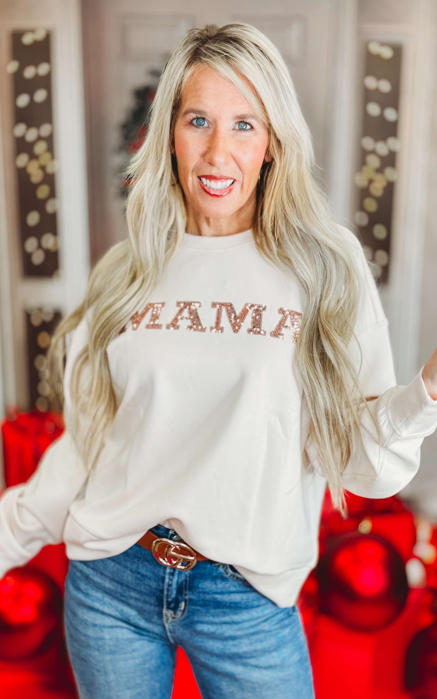 Champagne Mama Sweatshirt