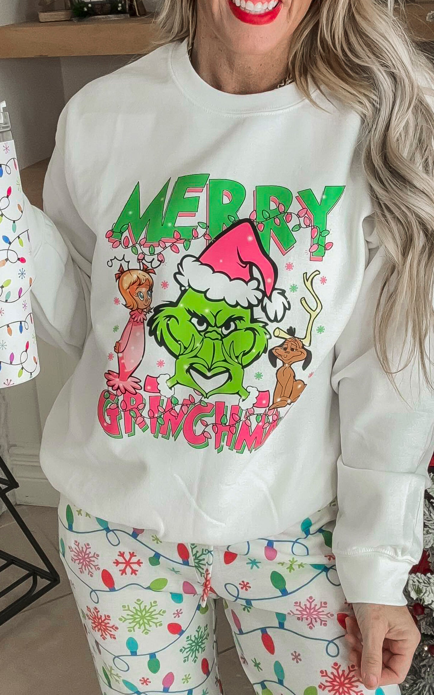 Merry G-mas Graphic Crewneck Sweatshirt