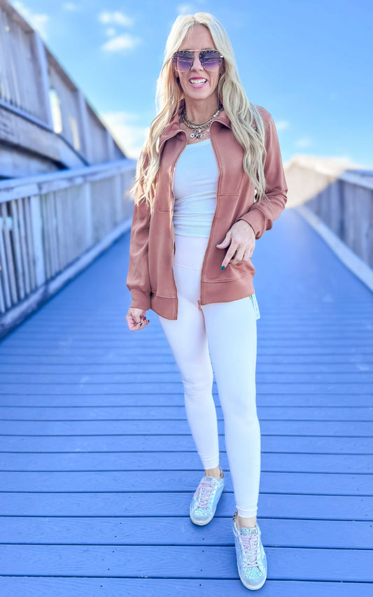 Modal Full Zip Jacket | RAE MODE - Final Sale