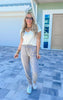 Misty Grey Everyday Joggers by Salty Wave