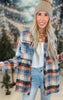 Plaid Babydoll Tunic Top