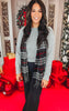 Plaid Pattern Cashmere Oblong Scarf ** DEAL-COUPON EXCLUDED