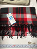 Buffalo Plaid Fringe Scarf