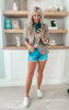 Savanna Chic Leopard Denim Blazer