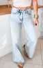 High Rise Tummy Control Retro Wide Leg Denim Jean | JUDY BLUE