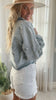 Pearl Embellished Denim Jacket