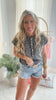 Leopard Button Down Top