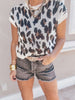 Black Grey Super High Distressed Denim Shorts | MICA