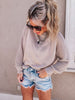 Effortless Knit Pullover Top