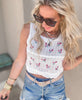 Boho Bloom Crochet Top