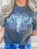 Motherhood is Wild Garment Dyed Graphic T-shirt