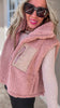 Sherpa Half Zip Sleeveless Sweater (3 COLORS)  | OLI & HALI *NASHVILLE LIVE PREORDER