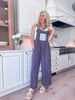 Ink Navy Patchwork Paradise Jumpsuit
