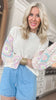 Granny Chic Crochet Sweater
