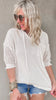 Sheer Knit Hoodie Pullover Sweater
