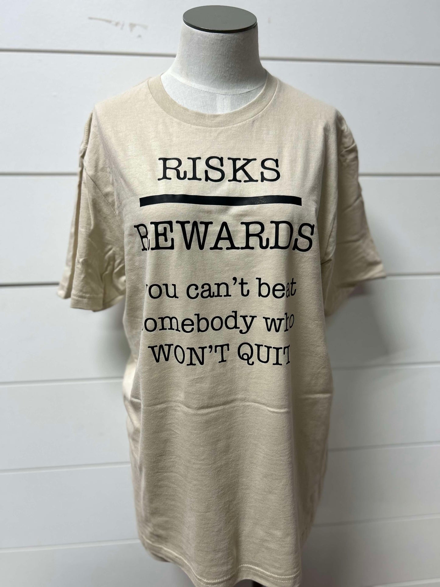 Risk Over Reward Game Day Graphic T-shirt *
