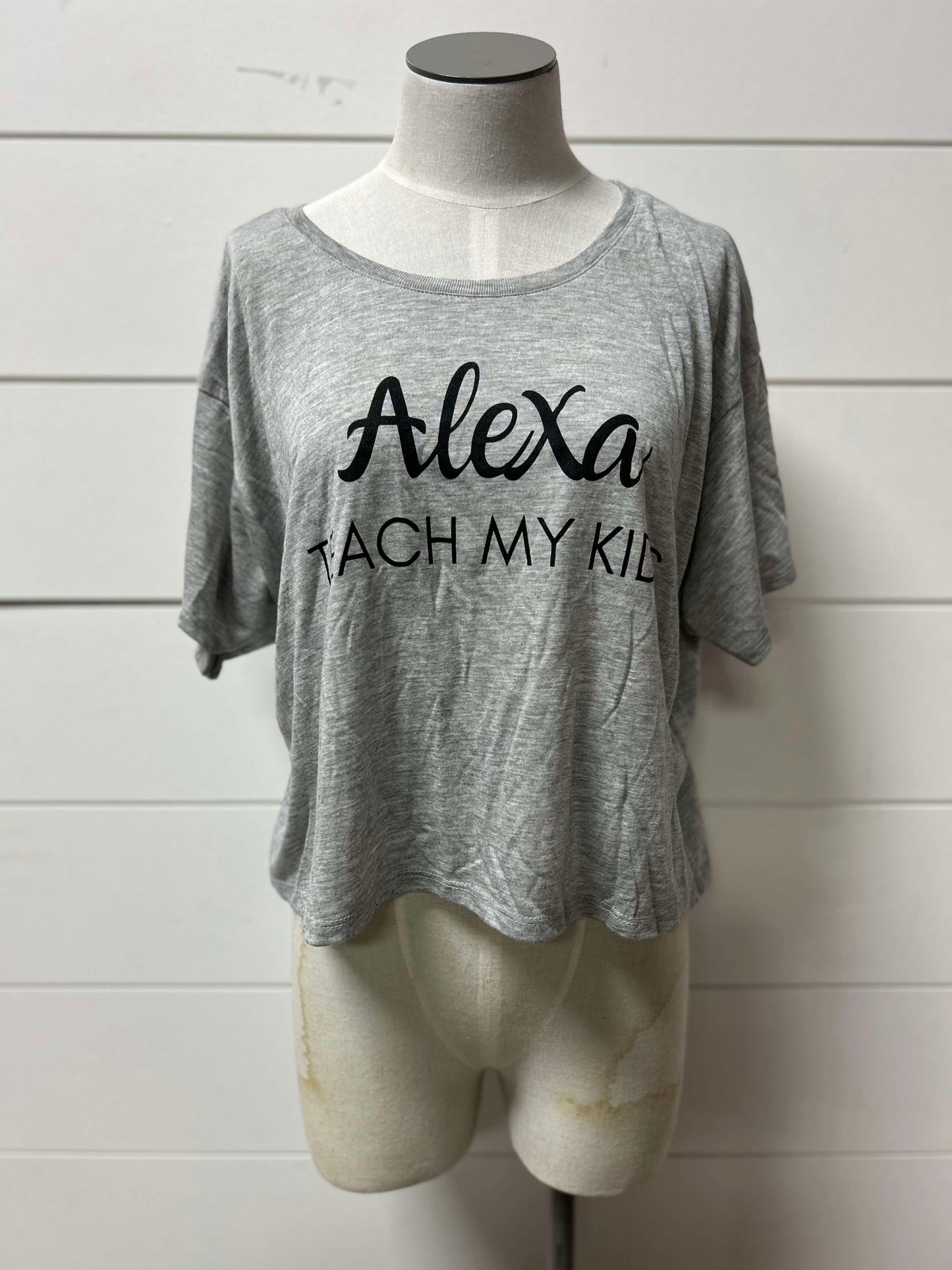 Alexa Teach My Kids Graphic T-shirt